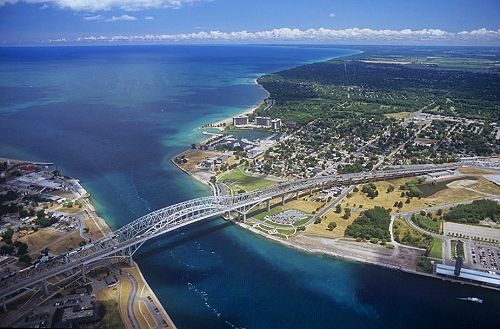 Image result for saint clair river michigan