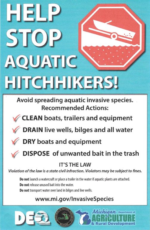 Help Stop Aquatic Hitchhikers! www.mi.gov/InvasiveSpecies