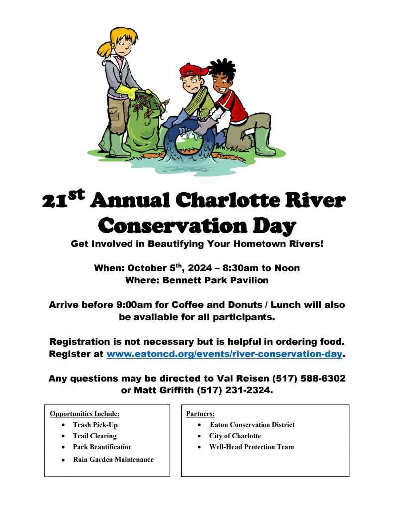 21st Annual Charlotte River Conservation Day Flyer